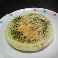 亜久里's cooksnap of when they made 青海苔と粉チーズ❤イングリッシュマフィン.