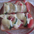 ごりごりら's cooksnap of when they made ズッキーニとトマトの和風トースト.