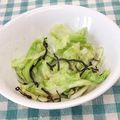 chokomi513's cooksnap of when they made 温キャベツと塩昆布のおつまみ.