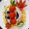 凌ﾀﾏ's cooksnap of when they made アンパンマン★でこちらし寿司.