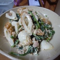 K/S's cooksnap of when they made ほうれん草とちくわとツナのマヨ和え.