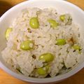しーな☆彡's cooksnap of when they made 枝豆御飯.