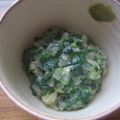 もちゃぽん's cooksnap of when they made めちゃうま★簡単モロヘイヤの味噌和え.