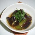 patisier's cooksnap of when they made ＊＊＊〜ノンオイル♪茄子のお浸し〜＊＊＊.