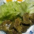 ヴぉ。's cooksnap of when they made ラムステーキ　マスタード＆ペッパーソース.