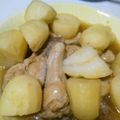 マリ★'s cooksnap of when they made 鶏肉とじゃがいもの煮物.