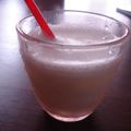 kaokao☆'s cooksnap of when they made スキムミルクdeきなこバナナドリンク.