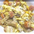 きゃんぴぃ's cooksnap of when they made バジル入り☆ウインナーとエリンギの卵焼き.