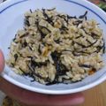 pali's cooksnap of when they made ひじき入り玄米炊き込みご飯.