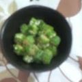 Raiｒeo's cooksnap of when they made ★おくらのサッパリごまウマっ★.