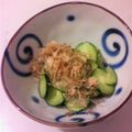 プンプン庵's cooksnap of when they made きゅうりのおかかあえ.
