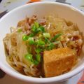 mamida_'s cooksnap of when they made 白菜・しめじ・春雨の☆ヘルシー厚揚げ丼.