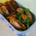 じょうじょうちゃん's cooksnap of when they made ウインナーとしし唐のごま塩炒め♪お弁当.