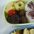 じょうじょうちゃん's cooksnap of when they made 豚肉団子の生姜焼き.