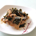rino122's cooksnap of when they made 豚肉とわかめのさっぱり炒め.
