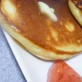 キャシーキャサリン's cooksnap of when they made 混ぜて焼くだけ！モチモチパンケーキ　.