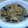 なっぱむし's cooksnap of when they made 春雨ときのこのミソマヨ炒め.