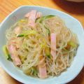 67ice's cooksnap of when they made 春雨&きゅうりの中華ｻﾗﾀﾞ.*゜.