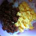ひろたん☆☆☆'s cooksnap of when they made ふわふわ玉子が美味しい、とりそぼろご飯♪.