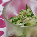ピンクのたまご's cooksnap of when they made きゅうりとガリの和え物.