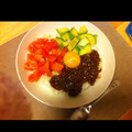 さちたろすん's cooksnap of when they made 具のソースで簡単♪火を使わないアボトマ丼.