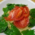 チヒナコ's cooksnap of when they made 旅の思い出♪トマトとバジルの冷製パスタ.