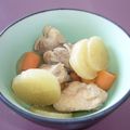 ayacara's cooksnap of when they made 鶏もも肉と大根で煮物を☆.