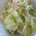 がつこちゃん's cooksnap of when they made グリーンレタス＆キャベツ＆ハムのサラダ☆.