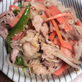 しょうごままちゃん's cooksnap of when they made 簡単！もやしと残り野菜の味噌炒め.
