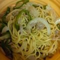 ★のんたんママ★'s cooksnap of when they made 時短☆ルクエで３分♪ツナ塩焼きそば.