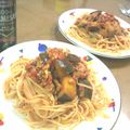 ∞しらまり's cooksnap of when they made ナスとトマトのうんま～いパスタ♪.