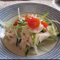 michipapa's cooksnap of when they made 低カロリーよ！鶏ささみのごまマヨ風味.