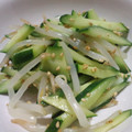 ayuayucchi's cooksnap of when they made 簡単？手抜き？もやしときゅうりのナムル.