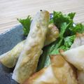 えみんちゅ＊'s cooksnap of when they made 簡単おつまみ！餃子の皮で大葉チーズ巻き❁.
