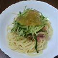 yu〜kki's cooksnap of when they made トマトとツナの冷製パスタ☆ジュレのせ.
