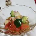 ごーあい's cooksnap of when they made タコと夏野菜のマリネ.