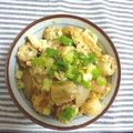 いずみるく's cooksnap of when they made ジャガちく丼☆.