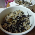 K/S's cooksnap of when they made 小学校　４年生　ひじき炊き込みごはん.