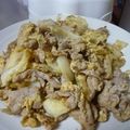 K/S's cooksnap of when they made キャベツと豚肉の卵炒め.