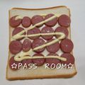 ＰＡＳＳ's cooksnap of when they made ★簡単！チーズソーセージトースト★.