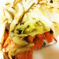 こももбωб's cooksnap of when they made スイチリＤＥ生鮭とキャベツの蒸し焼き♫♬　.