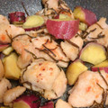 哲美☆'s cooksnap of when they made 鶏肉とさつま芋の旨塩バター☆弁当☆ささみ.