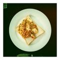 salymama's cooksnap of when they made おいし～！納豆たまごトースト♪.