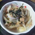 かめ凜's cooksnap of when they made ✿新たまねぎとツナのごまポン酢和え✿.