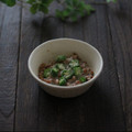 まろんかふぇ's cooksnap of when they made 柚子胡椒とオクラ納豆♪.
