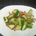 見習い脱却中's cooksnap of when they made お弁当に☆きゅうりのにんにく炒め.