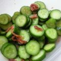 xxkeikoxx's cooksnap of when they made 干し梅とキュウリ、レタスの浅漬け風.
