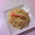 プンプン庵's cooksnap of when they made カニカマとキャベツのゆずコショウ和え☆.
