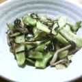 ねっちゃんっ's cooksnap of when they made ✿ブロッコリーの茎としめじの梅昆布炒め✿.