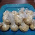 クックHXAIVV☆'s cooksnap of when they made 材料ふたつだけ☆茶巾栗.